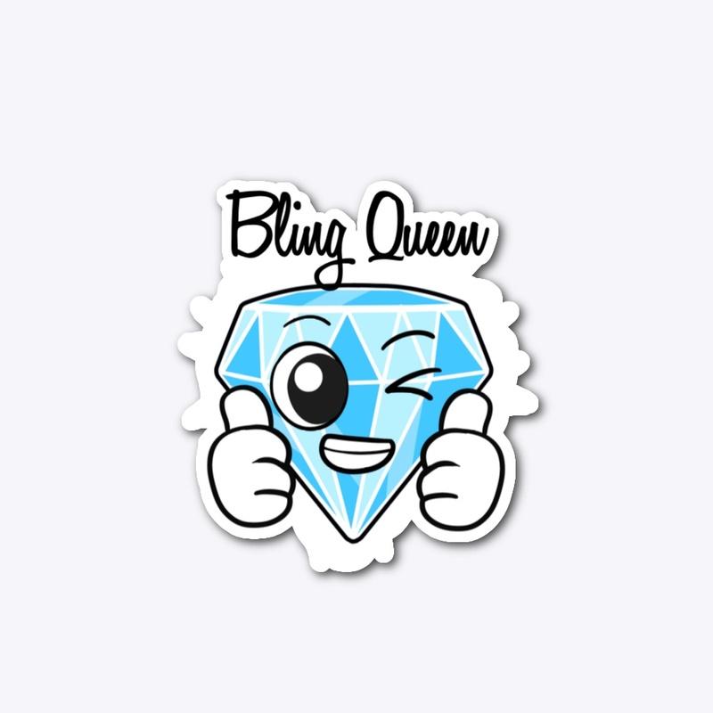 Bling Queen Diamond Emoji Collection